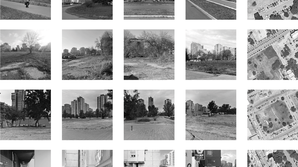 Analysis of open urban space in Belgrade. VIsion for the future of new belgrade.